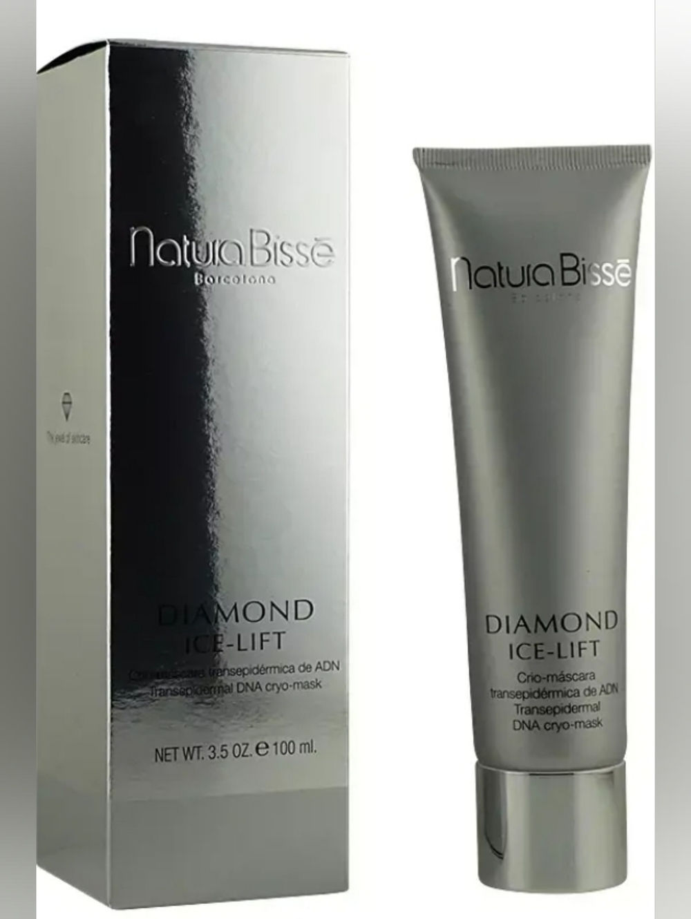Natura Bissé Diamond Ice-Lift Cryo-Mask - Silver/OPEN BOX/MSRP $199